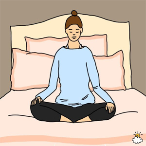Bật mí 3 cách tập yoga giúp ngủ ngon hơn!